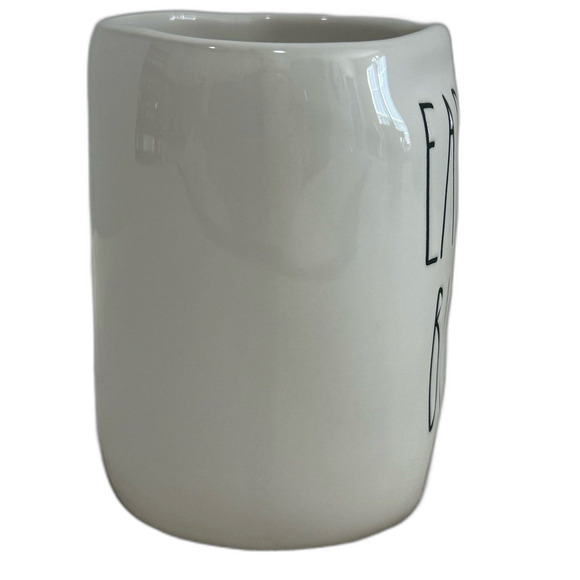 Rae Dunn Artisan Collection by Magenta “Early Bird” Embossed Ceramic Mug. LNWOT - Picture 6 of 8